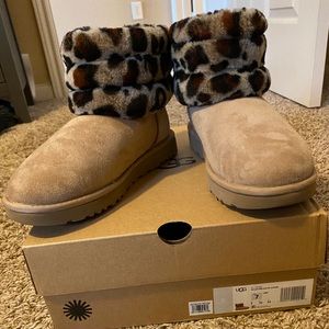 Leopard print Ugg boots